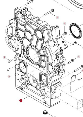 Fendt 936 Gen 7 Silnik D1556LE523 Osłona Obudowa Koła Zamachowego H218PF150075A - Zotrvačník pre Traktor: obrázok 1 Fendt 936 Gen 7 Silnik D1556LE523 Osłona Obudowa Koła Zamachowego H218PF150075A - Zotrvačník pre Traktor: obrázok 1