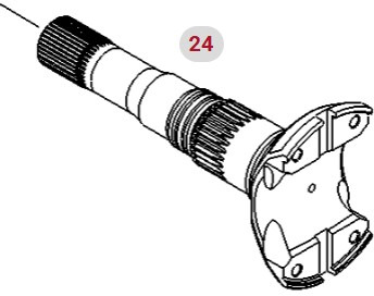 Fendt Vario 1038 1042 1046 1050 GEN 3 Wał Hamulcy Hamulców F530300200180 - Diely bŕzd pre Poľnohospodárske stroje: obrázok 1 Fendt Vario 1038 1042 1046 1050 GEN 3 Wał Hamulcy Hamulców F530300200180 - Diely bŕzd pre Poľnohospodárske stroje: obrázok 1