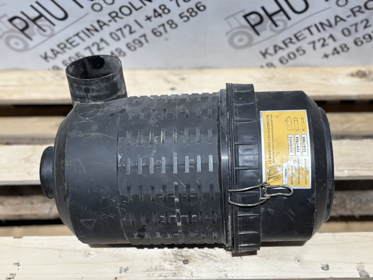 JCB 332/E3413 Filtr Powietrza Obudowa Filtra Powietrza - Vzduchový filter pre Stavebné stroje: obrázok 3 JCB 332/E3413 Filtr Powietrza Obudowa Filtra Powietrza - Vzduchový filter pre Stavebné stroje: obrázok 3