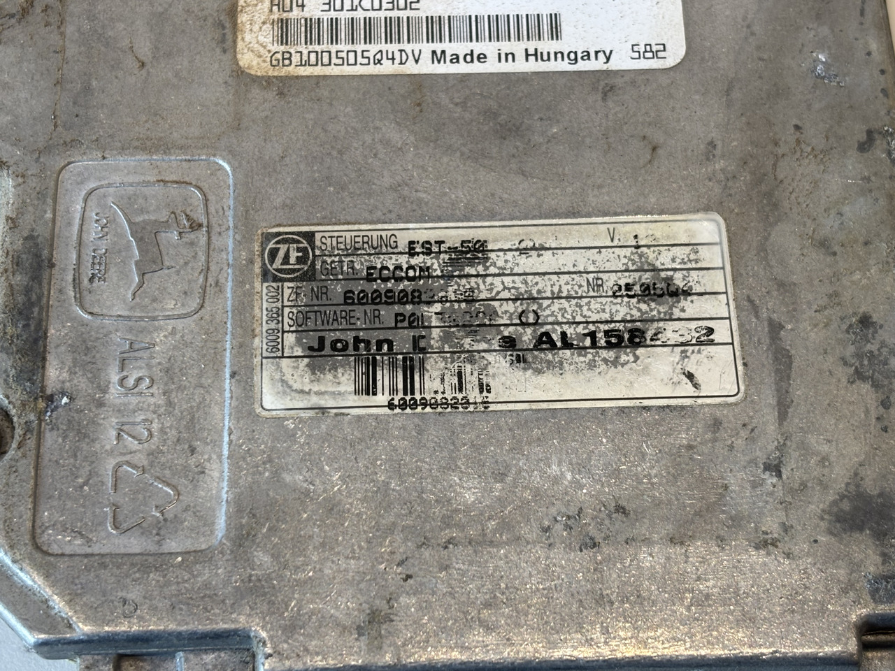 John Deere 6920 Moduł Sterownik AL158432 Bosch 0260001036 ZF 0501212594 - Elektrický systém pre Poľnohospodárske stroje: obrázok 4 John Deere 6920 Moduł Sterownik AL158432 Bosch 0260001036 ZF 0501212594 - Elektrický systém pre Poľnohospodárske stroje: obrázok 4