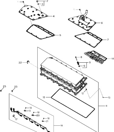 John Deere 9470RX - Wiązka przewodów RE553618 (Silnik) - Kábel/ Káblový zväzok pre Poľnohospodárske stroje: obrázok 1 John Deere 9470RX - Wiązka przewodów RE553618 (Silnik) - Kábel/ Káblový zväzok pre Poľnohospodárske stroje: obrázok 1