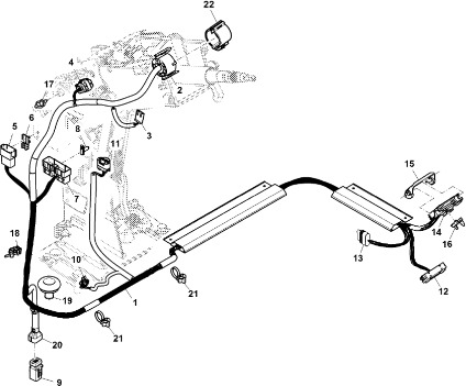 John Deere 9470RX - Wiązka przewodów RE574963 (Hamulec) - Kábel/ Káblový zväzok pre Traktor: obrázok 1 John Deere 9470RX - Wiązka przewodów RE574963 (Hamulec) - Kábel/ Káblový zväzok pre Traktor: obrázok 1