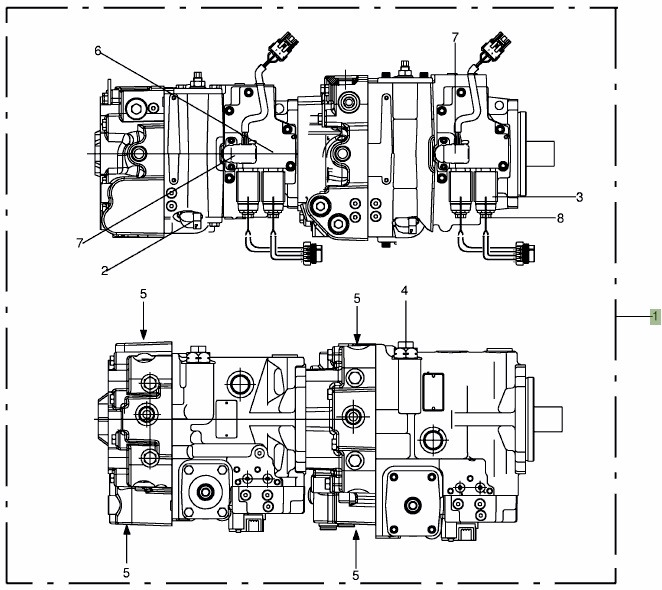Krone Big M II - pompa hydrauliczna 002315500 - Hydraulické čerpadlo pre Poľnohospodárske stroje: obrázok 1 Krone Big M II - pompa hydrauliczna 002315500 - Hydraulické čerpadlo pre Poľnohospodárske stroje: obrázok 1