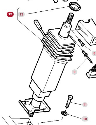 Massey Ferguson 8160 Kolumna Kierownicza CZĘŚCI 3713868M2 - Stĺpik riadenia pre Poľnohospodárske stroje: obrázok 2 Massey Ferguson 8160 Kolumna Kierownicza CZĘŚCI 3713868M2 - Stĺpik riadenia pre Poľnohospodárske stroje: obrázok 2