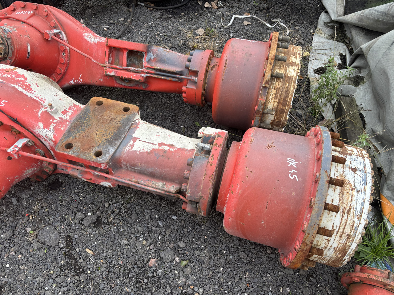 O&K O K 45 L45 L45.5 WLK45 OŚ Przednia Oś Tylnia 4517615 4922807 - Náprava a diely pre Manipulačná technika: obrázok 2 O&K O K 45 L45 L45.5 WLK45 OŚ Przednia Oś Tylnia 4517615 4922807 - Náprava a diely pre Manipulačná technika: obrázok 2