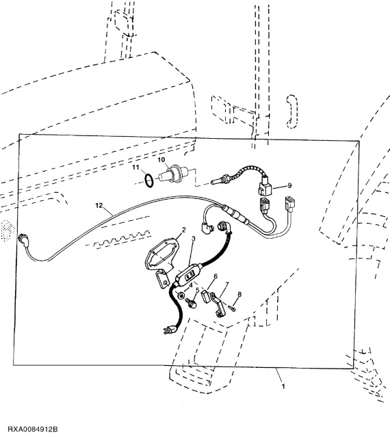RE55891 John Deere 8345R - Przewód zasilający - Kábel/ Káblový zväzok pre Traktor: obrázok 1 RE55891 John Deere 8345R - Przewód zasilający - Kábel/ Káblový zväzok pre Traktor: obrázok 1