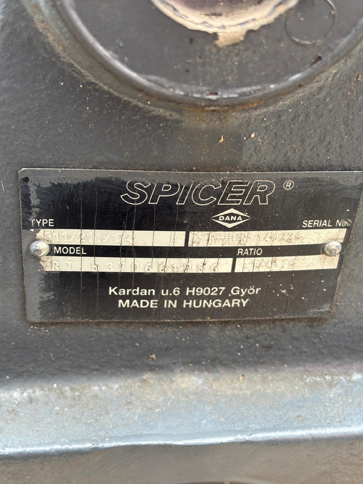 Diely bŕzd pre Poľnohospodárske stroje SPICER 311/211/174 Hamulec Kompletny CZĘŚCI: obrázok 6