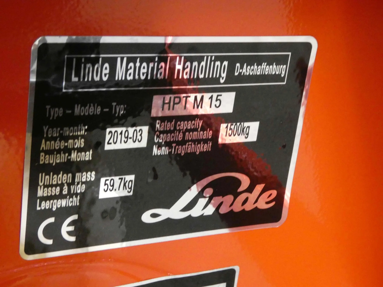 Linde 2x HPTM15/565mm - Paletový vozík: obrázok 4 Linde 2x HPTM15/565mm - Paletový vozík: obrázok 4