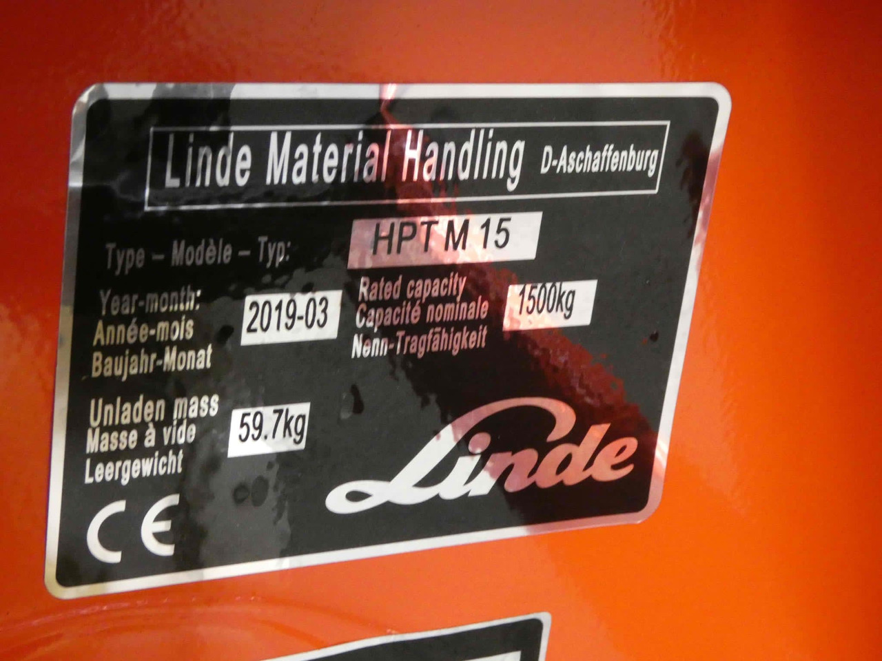 Linde 2x HPTM15/565mm - Paletový vozík: obrázok 2 Linde 2x HPTM15/565mm - Paletový vozík: obrázok 2