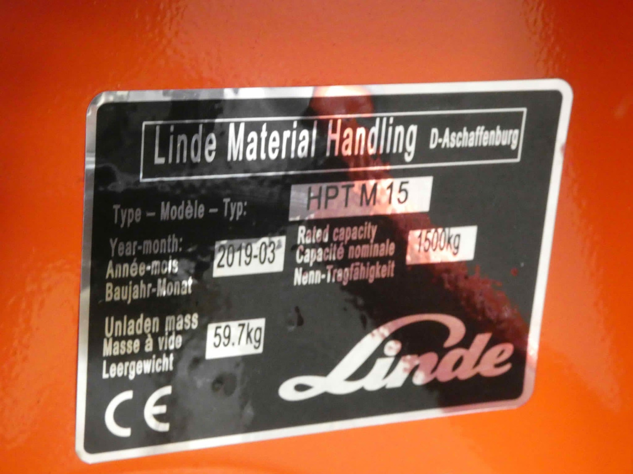 Linde 4x HPTM15/565mm - Paletový vozík: obrázok 2 Linde 4x HPTM15/565mm - Paletový vozík: obrázok 2