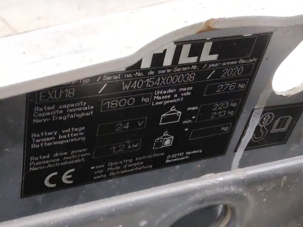 STILL EXU18 - Paletový vozík: obrázok 2 STILL EXU18 - Paletový vozík: obrázok 2