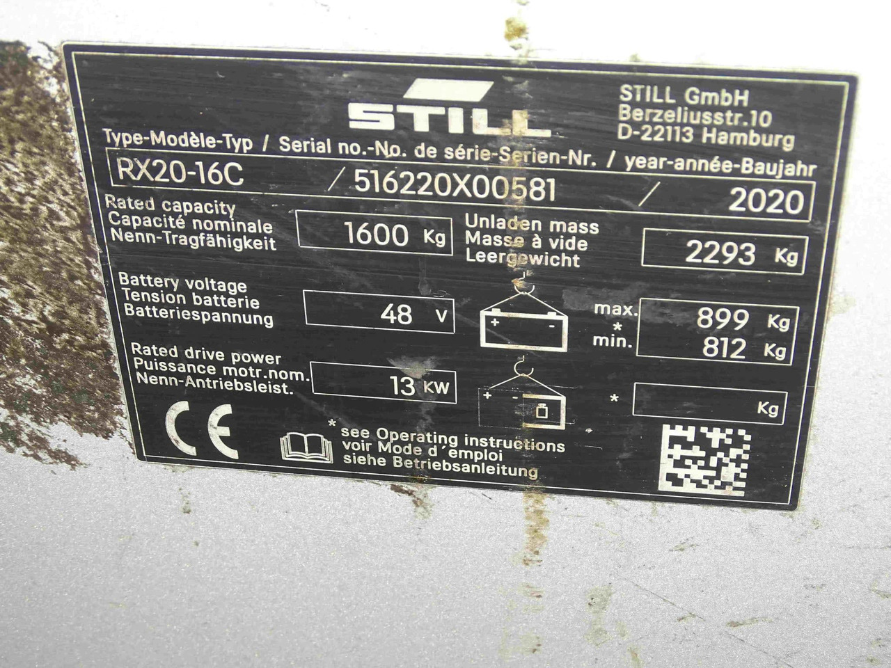 STILL RX20-16C - Elektrický vysokozdvižný vozík: obrázok 5 STILL RX20-16C - Elektrický vysokozdvižný vozík: obrázok 5
