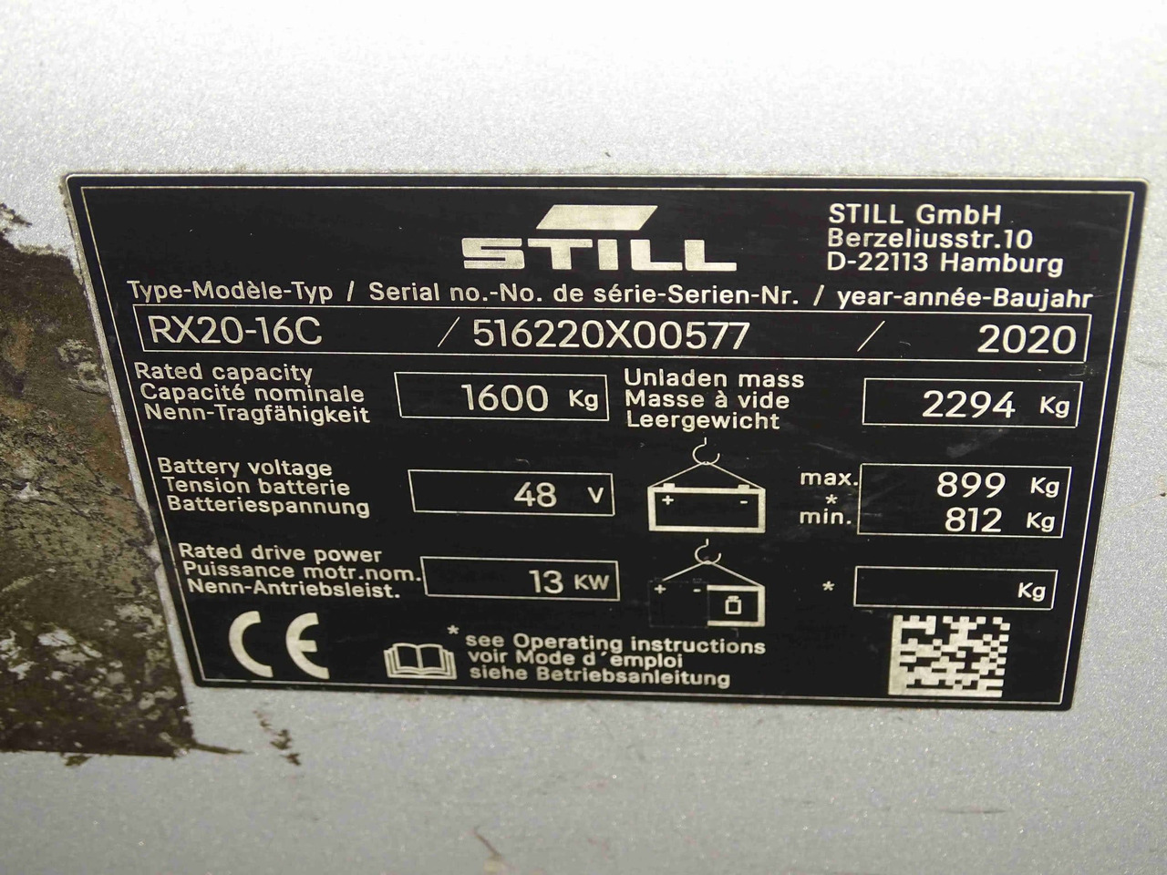 STILL RX20-16C - Elektrický vysokozdvižný vozík: obrázok 5 STILL RX20-16C - Elektrický vysokozdvižný vozík: obrázok 5