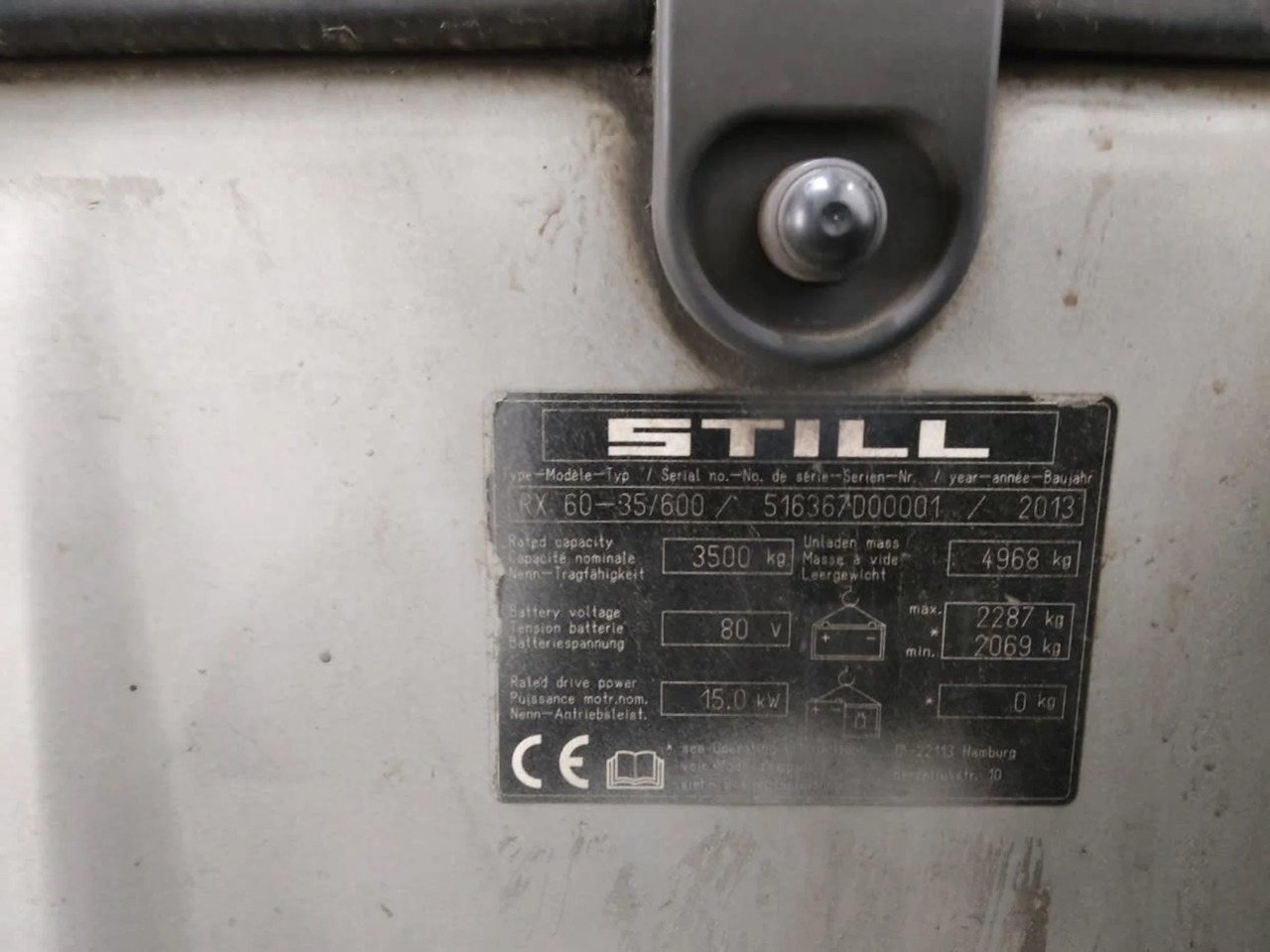 STILL RX60-35/600 - Elektrický vysokozdvižný vozík: obrázok 5 STILL RX60-35/600 - Elektrický vysokozdvižný vozík: obrázok 5