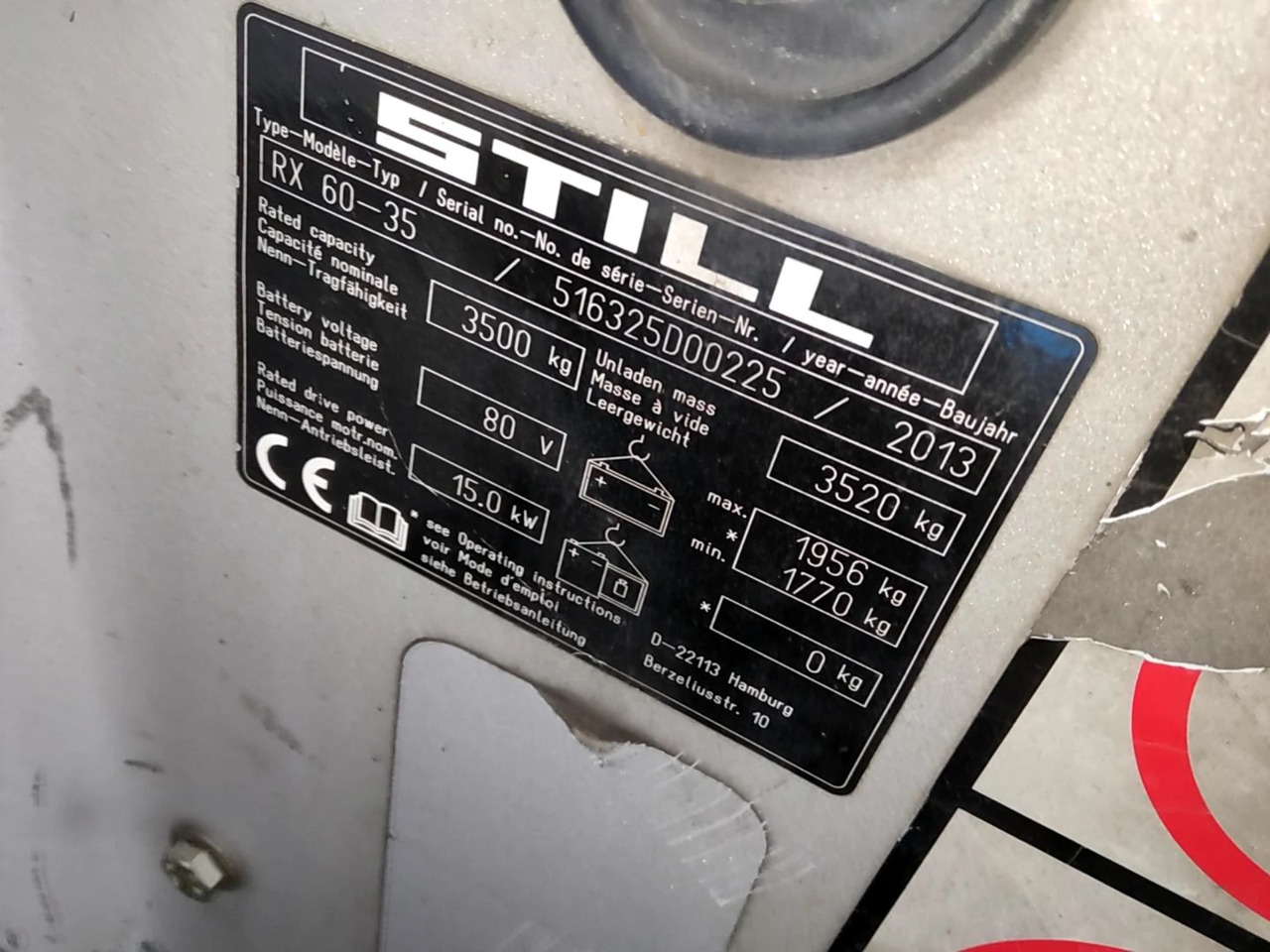 STILL RX60-35 - Elektrický vysokozdvižný vozík: obrázok 5 STILL RX60-35 - Elektrický vysokozdvižný vozík: obrázok 5