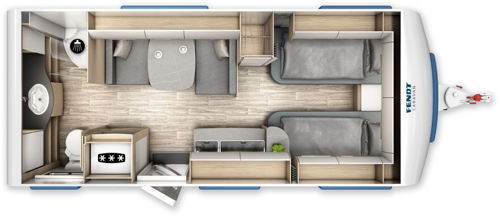 Fendt Bianco Activ 515 SGD 2026 inkl. Extras - Obytný príves: obrázok 2 Fendt Bianco Activ 515 SGD 2026 inkl. Extras - Obytný príves: obrázok 2