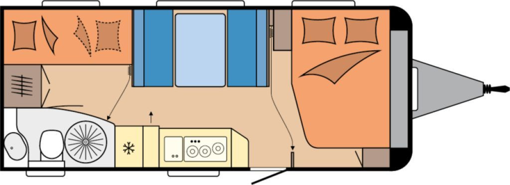 Hobby De Luxe 545 KMF 2026 3er Autark Backofen uvm.+ - Obytný príves: obrázok 2 Hobby De Luxe 545 KMF 2026 3er Autark Backofen uvm.+ - Obytný príves: obrázok 2