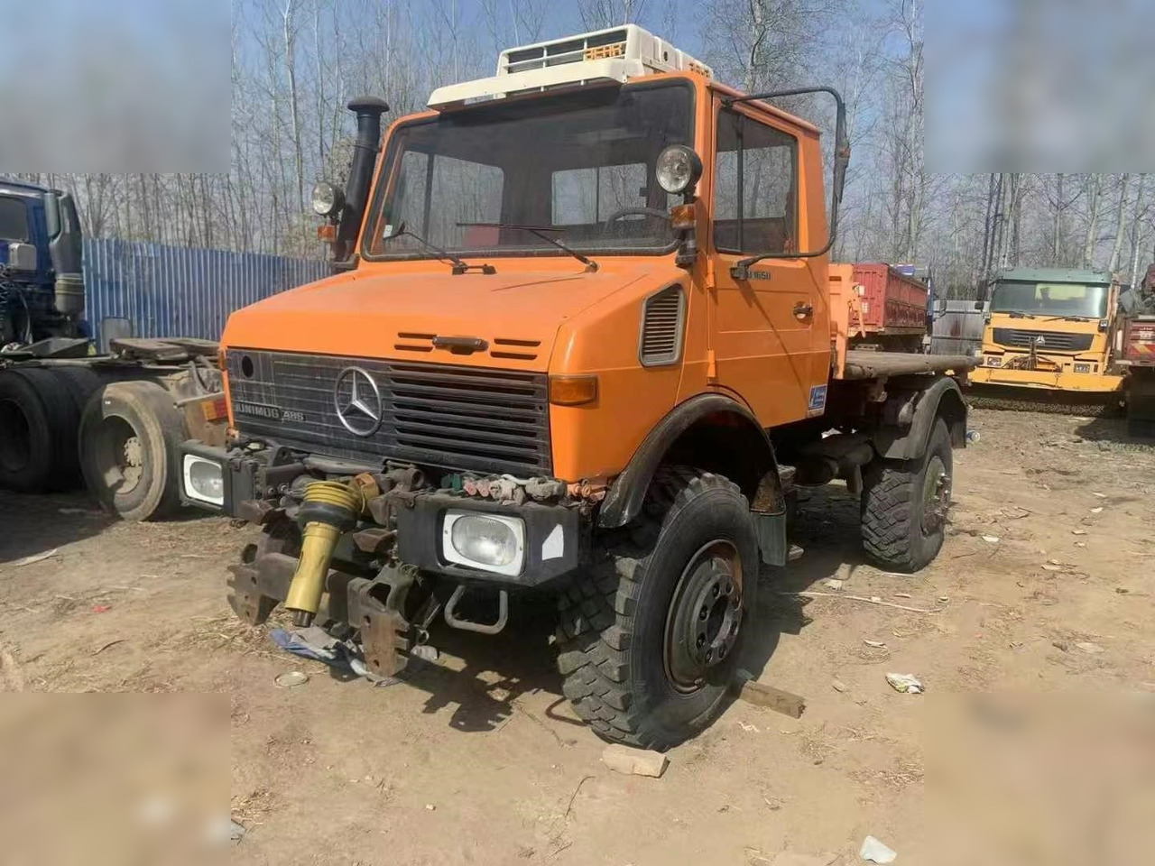 1998 MERCEDES-BENZ UNIMOG 1650 - Podvozek s kabinou: obrázok 2 1998 MERCEDES-BENZ UNIMOG 1650 - Podvozek s kabinou: obrázok 2