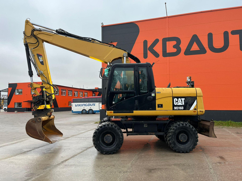 Kolesové rýpadlo Caterpillar M316D / ROTOTILT/ AC / CENTRAL LUBRICATION / + EXTRA BUCKET: obrázok 8