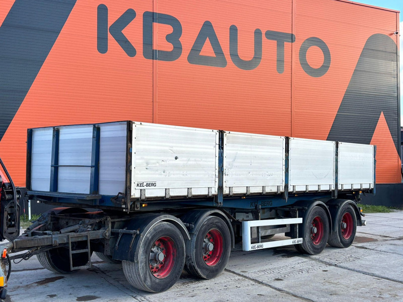 KEL-BERG D32B4 BPW AXLES / EXTENDABLE DRAWBAR / BOX L=7605 mm - Príves sklápěcí: obrázok 1 KEL-BERG D32B4 BPW AXLES / EXTENDABLE DRAWBAR / BOX L=7605 mm - Príves sklápěcí: obrázok 1