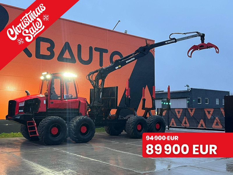 Komatsu 895 8x8 LOADFLEX / CRANE 165F - Vyvážací príves: obrázok 1 Komatsu 895 8x8 LOADFLEX / CRANE 165F - Vyvážací príves: obrázok 1