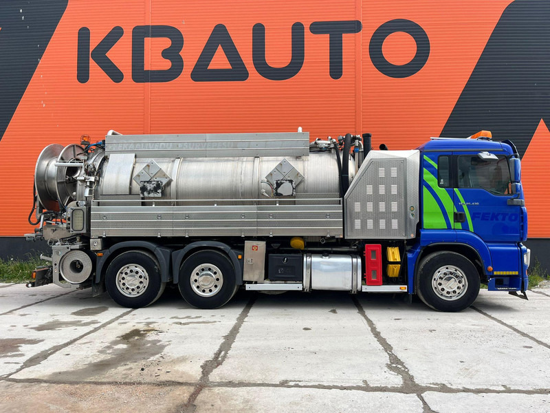 MAN TGA 26.430 6x2*4 TANK 13700 l / VACUUM MORO PM200R - 2283 hours / PRESSURE Pratissoli KF38 - 40 l/min - 150 bar - Fekálne vozidlo: obrázok 4 MAN TGA 26.430 6x2*4 TANK 13700 l / VACUUM MORO PM200R - 2283 hours / PRESSURE Pratissoli KF38 - 40 l/min - 150 bar - Fekálne vozidlo: obrázok 4