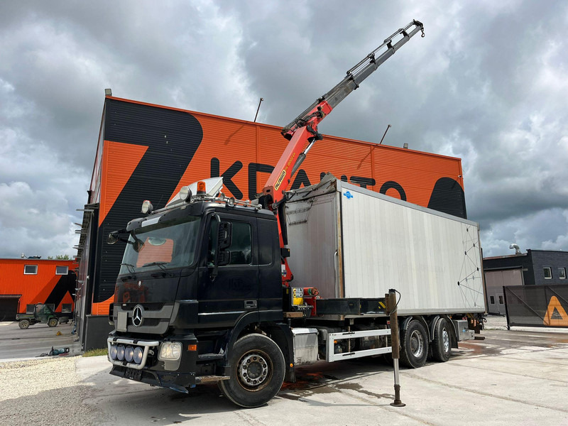 Mercedes-Benz Actros 2536 6x2*4 PK18002 / BOX L=6965 mm - Valníkový/ Plošinový nákladný automobil, Auto s hydraulickou rukou: obrázok 1 Mercedes-Benz Actros 2536 6x2*4 PK18002 / BOX L=6965 mm - Valníkový/ Plošinový nákladný automobil, Auto s hydraulickou rukou: obrázok 1