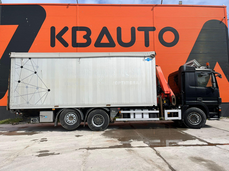 Mercedes-Benz Actros 2536 6x2*4 PK18002 / BOX L=6965 mm - Valníkový/ Plošinový nákladný automobil, Auto s hydraulickou rukou: obrázok 4 Mercedes-Benz Actros 2536 6x2*4 PK18002 / BOX L=6965 mm - Valníkový/ Plošinový nákladný automobil, Auto s hydraulickou rukou: obrázok 4