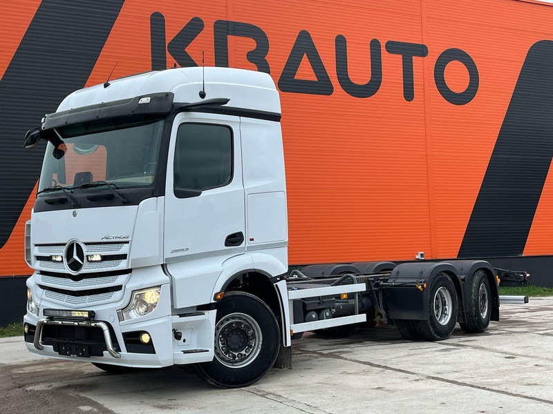 Mercedes-Benz Actros 2553 6x2*4 PTO / CHASSIS L=7128 mm - Podvozek s kabinou: obrázok 1 Mercedes-Benz Actros 2553 6x2*4 PTO / CHASSIS L=7128 mm - Podvozek s kabinou: obrázok 1