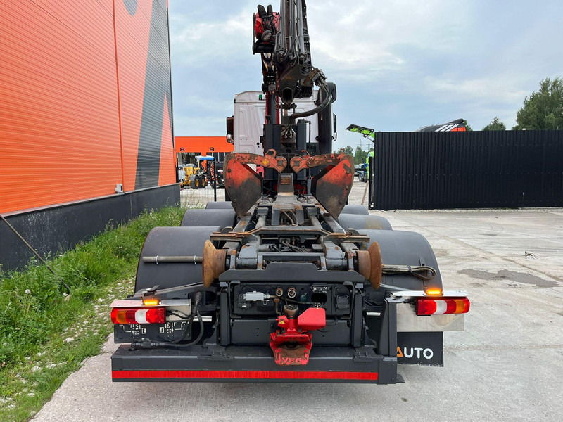 Hákový nosič kontajnerov, Auto s hydraulickou rukou Mercedes-Benz Arocs 3242 8x4 PK22002 / RETARDER / SNOW PLOW EQUIPMENT / GRAPPLE: obrázok 8