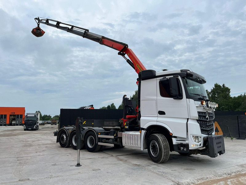 Mercedes-Benz Arocs 3242 8x4 PK22002 / RETARDER / SNOW PLOW EQUIPMENT / GRAPPLE - Hákový nosič kontajnerov, Auto s hydraulickou rukou: obrázok 5 Mercedes-Benz Arocs 3242 8x4 PK22002 / RETARDER / SNOW PLOW EQUIPMENT / GRAPPLE - Hákový nosič kontajnerov, Auto s hydraulickou rukou: obrázok 5