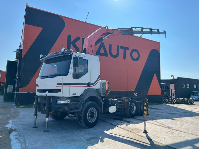 Renault 420 DCI 6x4 FULL STEEL / PK32080 - Valníkový/ Plošinový nákladný automobil, Auto s hydraulickou rukou: obrázok 1 Renault 420 DCI 6x4 FULL STEEL / PK32080 - Valníkový/ Plošinový nákladný automobil, Auto s hydraulickou rukou: obrázok 1