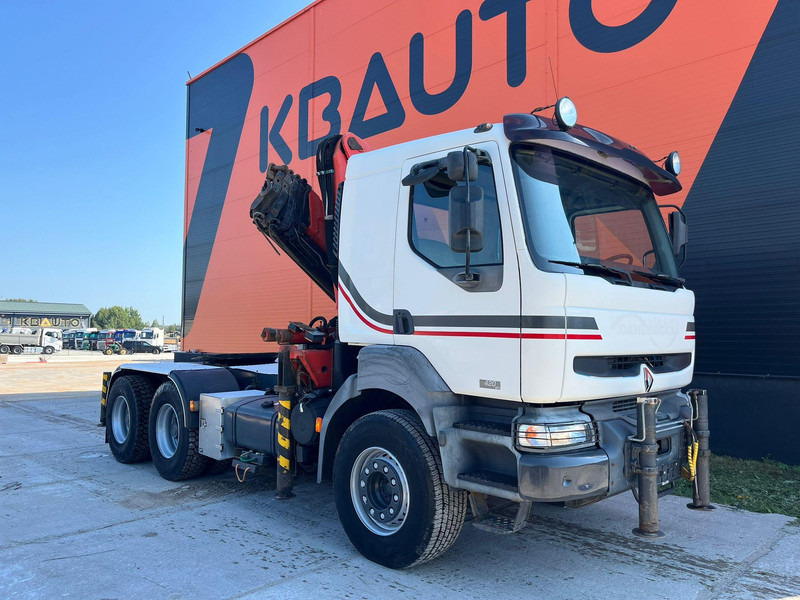 Renault 420 DCI 6x4 FULL STEEL / PK32080 - Valníkový/ Plošinový nákladný automobil, Auto s hydraulickou rukou: obrázok 4 Renault 420 DCI 6x4 FULL STEEL / PK32080 - Valníkový/ Plošinový nákladný automobil, Auto s hydraulickou rukou: obrázok 4