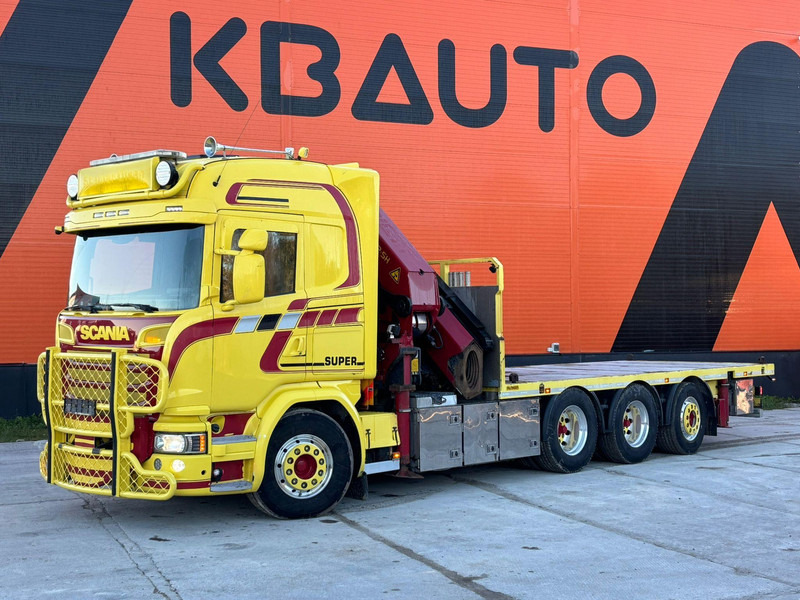 Scania G 490 8x4*4 PK 65002 SH / JIB CONNECTION / PLATFORM L=6301-7499 mm - Valníkový/ Plošinový nákladný automobil, Auto s hydraulickou rukou: obrázok 2 Scania G 490 8x4*4 PK 65002 SH / JIB CONNECTION / PLATFORM L=6301-7499 mm - Valníkový/ Plošinový nákladný automobil, Auto s hydraulickou rukou: obrázok 2