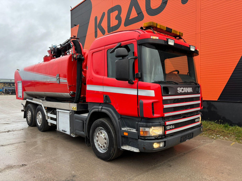 Scania P 124 6x2*4 KORP&SON / TANK 8000 l / VACUUM Wittig RFW260 / PRESSURE Uraca DK716 140 bar / 400 l/min - Fekálne vozidlo: obrázok 3 Scania P 124 6x2*4 KORP&SON / TANK 8000 l / VACUUM Wittig RFW260 / PRESSURE Uraca DK716 140 bar / 400 l/min - Fekálne vozidlo: obrázok 3