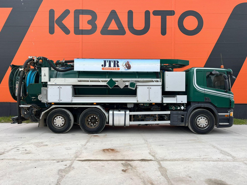 Scania P 360 6x2*4 Larsen A/S TANK 10000 l / VACUUM Vacustar W1300R / PRESSURE Uraca F716 - Fekálne vozidlo: obrázok 4 Scania P 360 6x2*4 Larsen A/S TANK 10000 l / VACUUM Vacustar W1300R / PRESSURE Uraca F716 - Fekálne vozidlo: obrázok 4