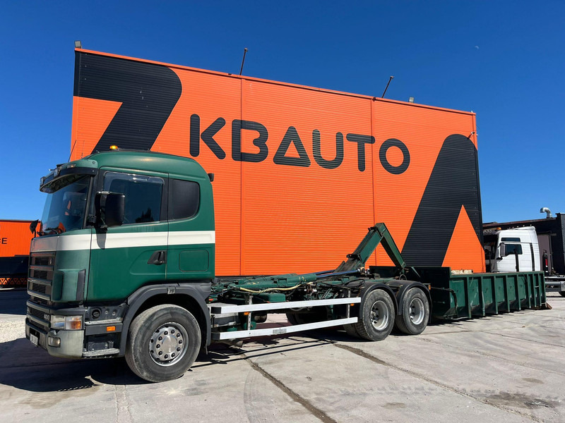 Scania R 124 400 6x2 MARREL AL 20 ton / L=5600 mm / BOX FOR SALE SEPARATELY - Hákový nosič kontajnerov: obrázok 1 Scania R 124 400 6x2 MARREL AL 20 ton / L=5600 mm / BOX FOR SALE SEPARATELY - Hákový nosič kontajnerov: obrázok 1
