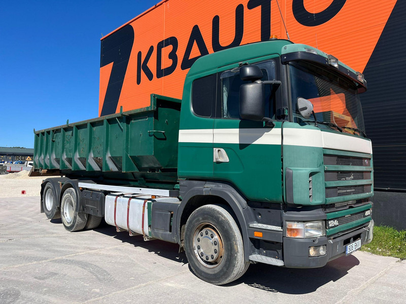 Scania R 124 400 6x2 MARREL AL 20 ton / L=5600 mm / BOX FOR SALE SEPARATELY - Hákový nosič kontajnerov: obrázok 4 Scania R 124 400 6x2 MARREL AL 20 ton / L=5600 mm / BOX FOR SALE SEPARATELY - Hákový nosič kontajnerov: obrázok 4