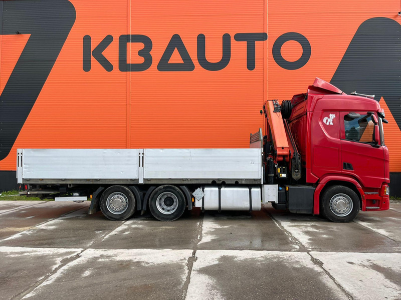 Scania R 450 6x2*4 PK 26002 / PLATFORM L=6482 mm - Valníkový/ Plošinový nákladný automobil, Auto s hydraulickou rukou: obrázok 5 Scania R 450 6x2*4 PK 26002 / PLATFORM L=6482 mm - Valníkový/ Plošinový nákladný automobil, Auto s hydraulickou rukou: obrázok 5