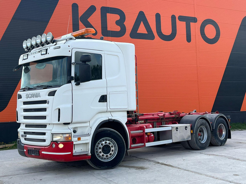 Scania R 480 6x2 HIAB 20 ton / L=5200 mm - Hákový nosič kontajnerov: obrázok 1 Scania R 480 6x2 HIAB 20 ton / L=5200 mm - Hákový nosič kontajnerov: obrázok 1