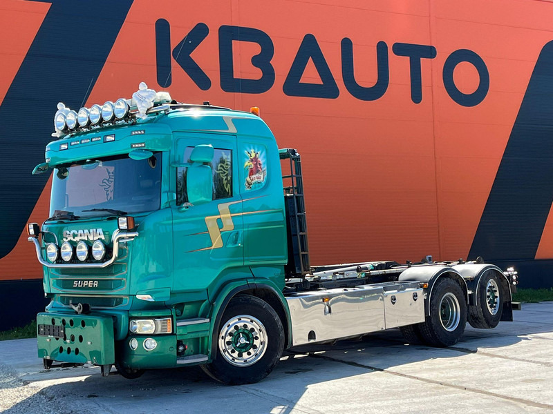 Scania R 520 6x2*4 JOAB L 20 ton / L=5200 mm / RETARDER - Hákový nosič kontajnerov: obrázok 1 Scania R 520 6x2*4 JOAB L 20 ton / L=5200 mm / RETARDER - Hákový nosič kontajnerov: obrázok 1