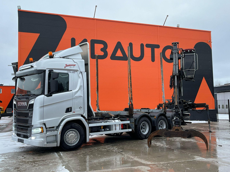 Scania R 520 8x4*4 RETARDER - Nákladné vozidlo na prepravu dreva, Auto s hydraulickou rukou: obrázok 1 Scania R 520 8x4*4 RETARDER - Nákladné vozidlo na prepravu dreva, Auto s hydraulickou rukou: obrázok 1