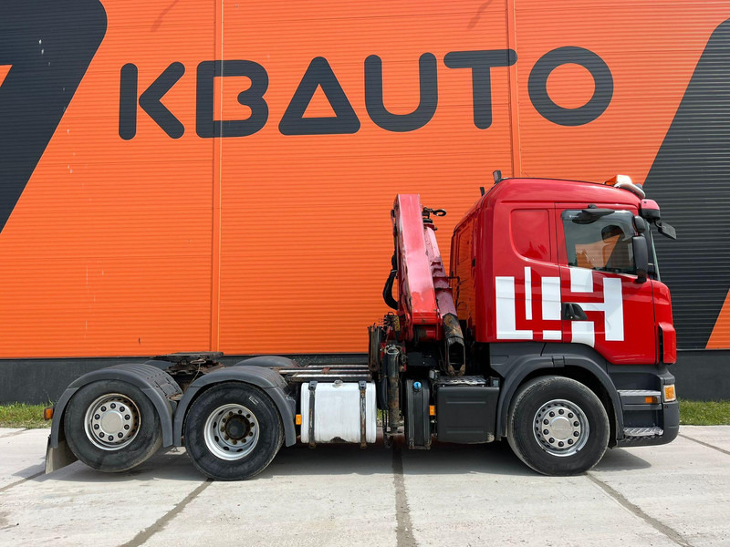 Scania R 560 6x2 HMF2220 K4 / RETARDER - Valníkový/ Plošinový nákladný automobil, Auto s hydraulickou rukou: obrázok 5 Scania R 560 6x2 HMF2220 K4 / RETARDER - Valníkový/ Plošinový nákladný automobil, Auto s hydraulickou rukou: obrázok 5