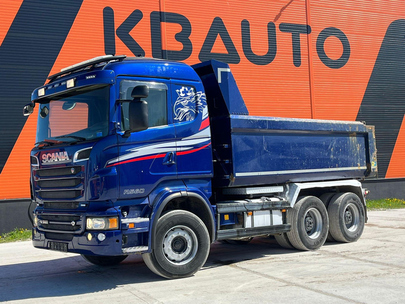 Scania R 560 6x4 RETARDER / FULL STEEL / BOX L=4595 mm - Sklápač: obrázok 1 Scania R 560 6x4 RETARDER / FULL STEEL / BOX L=4595 mm - Sklápač: obrázok 1
