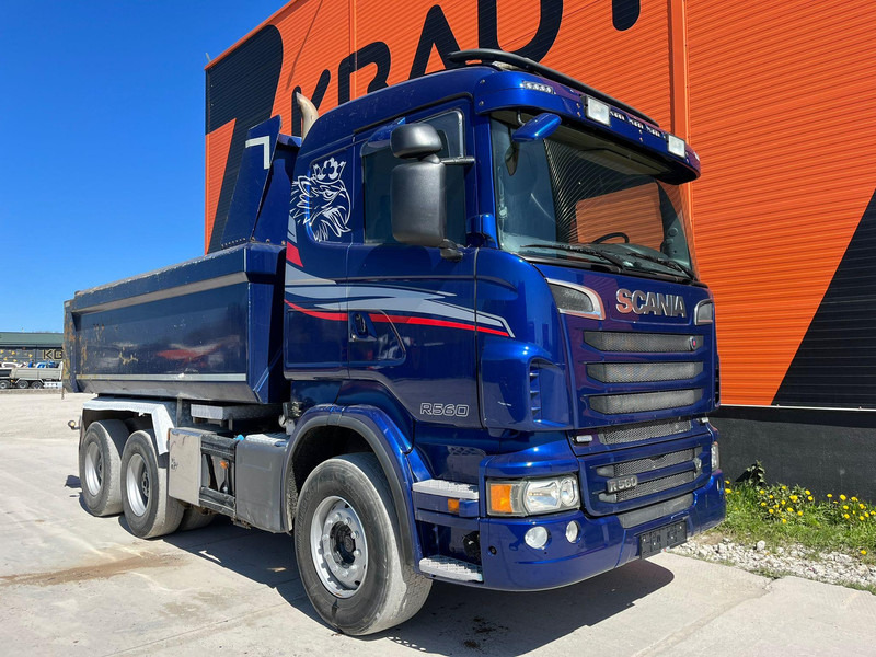 Scania R 560 6x4 RETARDER / FULL STEEL / BOX L=4595 mm - Sklápač: obrázok 4 Scania R 560 6x4 RETARDER / FULL STEEL / BOX L=4595 mm - Sklápač: obrázok 4