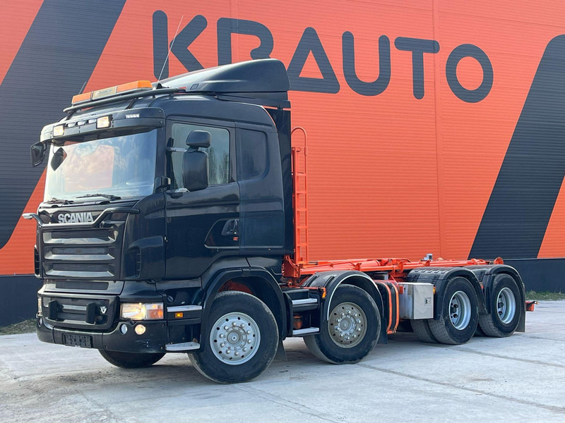 Scania R 560 8x4 HIAB LH 24 ton / L=5600 mm / RETARDER - Hákový nosič kontajnerov: obrázok 1 Scania R 560 8x4 HIAB LH 24 ton / L=5600 mm / RETARDER - Hákový nosič kontajnerov: obrázok 1