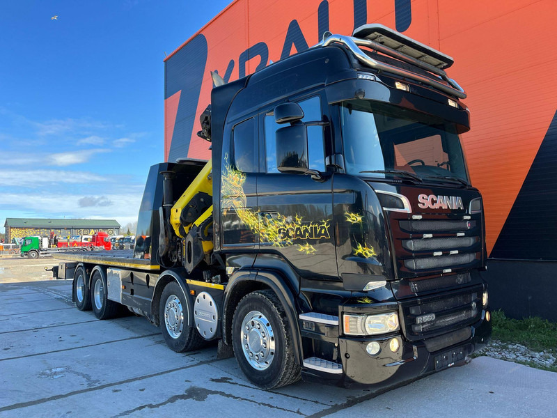 Scania R 560 8x4 PK 34002 / WINCH / FALCOM FAS 12000 / PLATFORM L=6564 mm - Nákladné vozidlo na prepravu automobilov: obrázok 3 Scania R 560 8x4 PK 34002 / WINCH / FALCOM FAS 12000 / PLATFORM L=6564 mm - Nákladné vozidlo na prepravu automobilov: obrázok 3