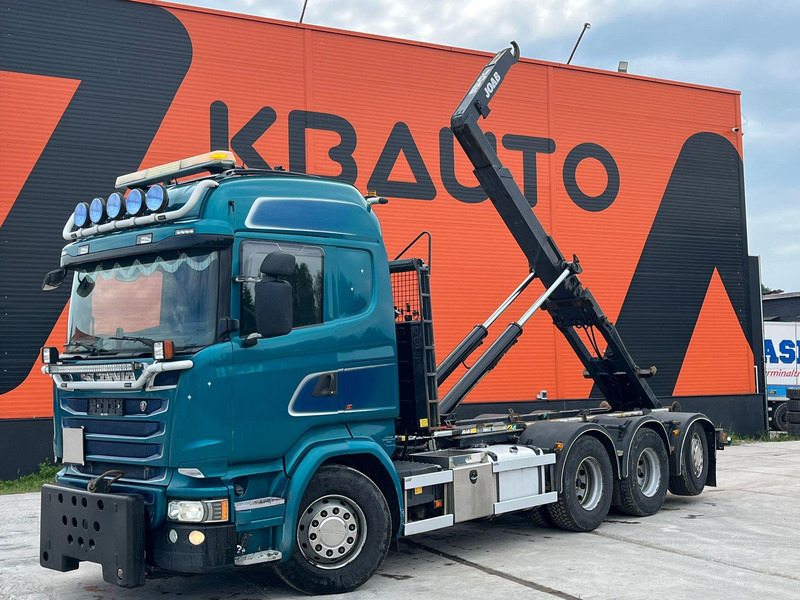 Scania R 580 8x4*4 JOAB L 24 ton / L=5750 mm - Hákový nosič kontajnerov: obrázok 2 Scania R 580 8x4*4 JOAB L 24 ton / L=5750 mm - Hákový nosič kontajnerov: obrázok 2