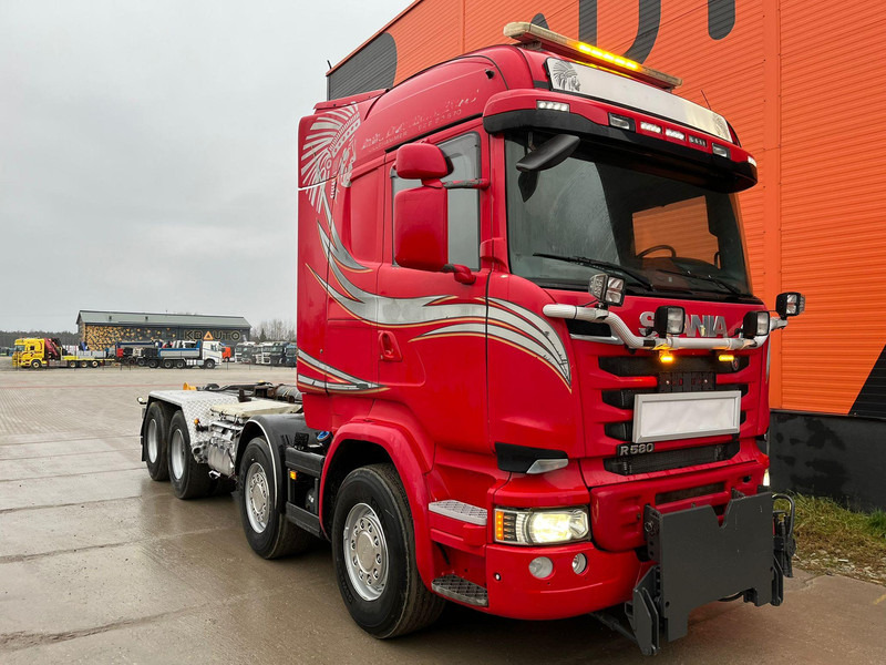 Scania R 580 8x4 PALFINGER / L=5600 mm / RETARDER - Hákový nosič kontajnerov: obrázok 3 Scania R 580 8x4 PALFINGER / L=5600 mm / RETARDER - Hákový nosič kontajnerov: obrázok 3