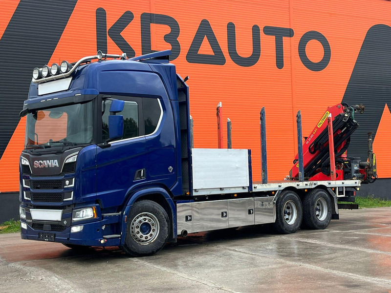 Scania R 650 6x4 PK24001 / PLATFORM L=6800 mm - Valníkový/ Plošinový nákladný automobil, Auto s hydraulickou rukou: obrázok 2 Scania R 650 6x4 PK24001 / PLATFORM L=6800 mm - Valníkový/ Plošinový nákladný automobil, Auto s hydraulickou rukou: obrázok 2
